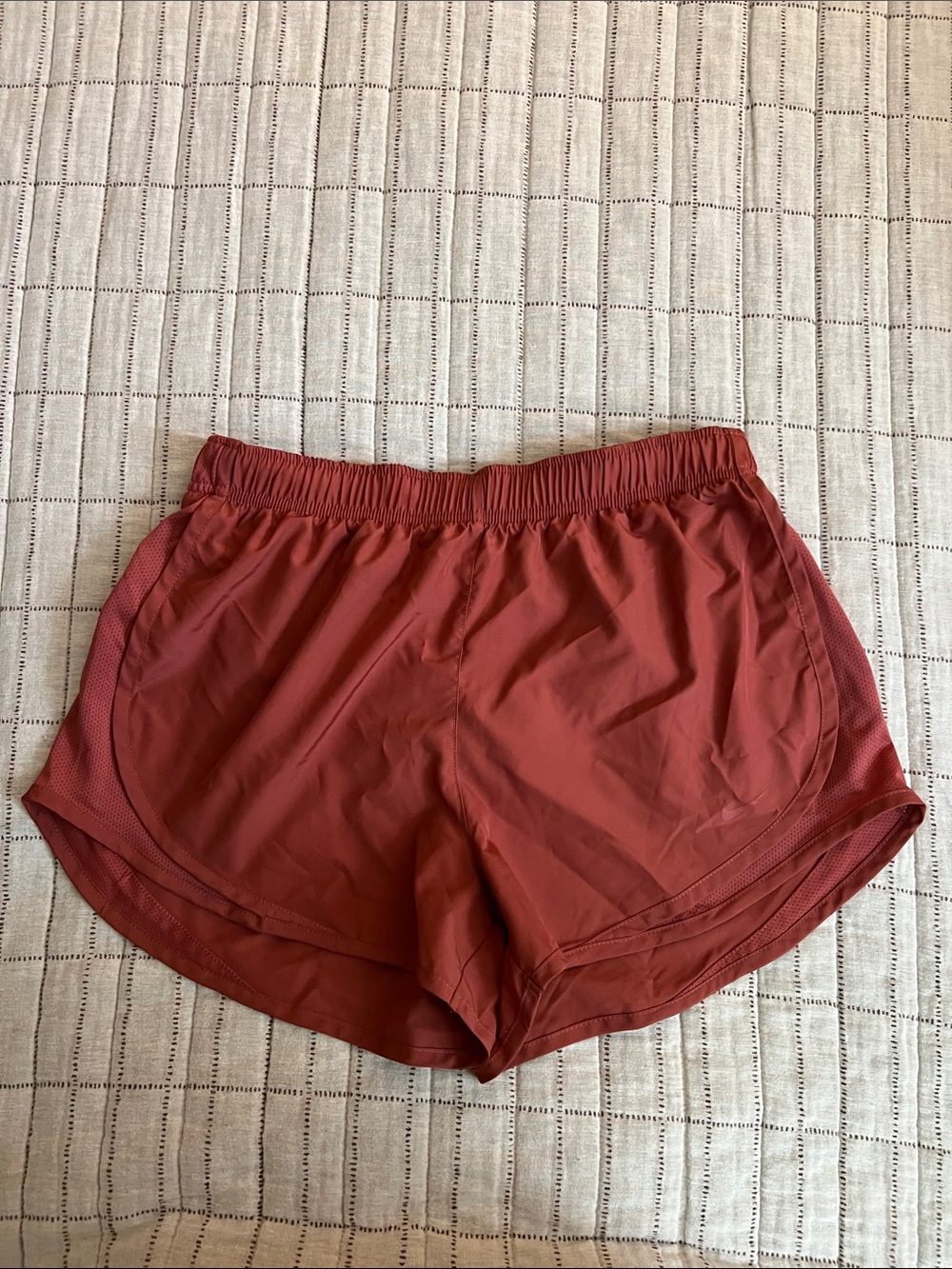 Nike Women's Rust Athletic Running Shorts